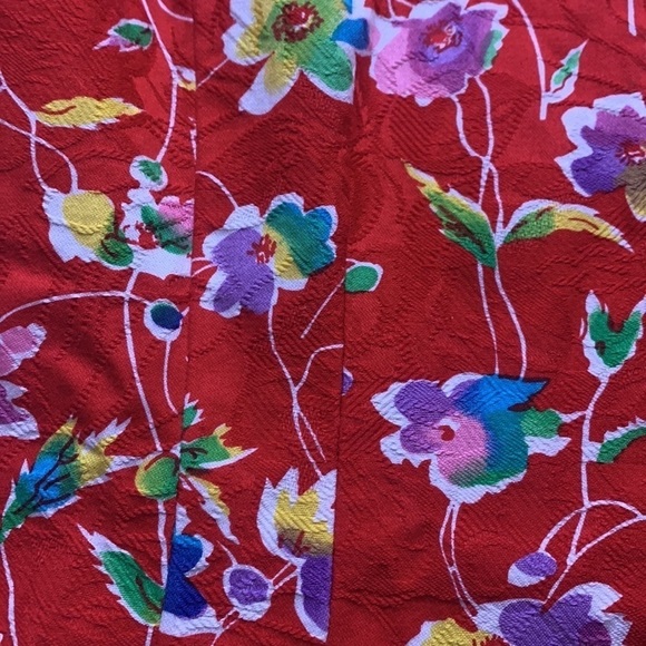 Vintage Anne Crimmins for Umi Collection short sleeve button down floral jacket - Picture 9 of 10